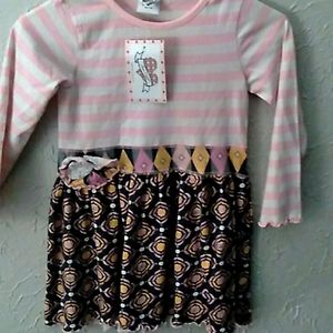 New with tags Boutique girls dress size 7/8